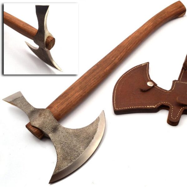 "Unyielding Craftsmanship: Hand-Made Premium Quality Axe Designed for Strength and Precision"