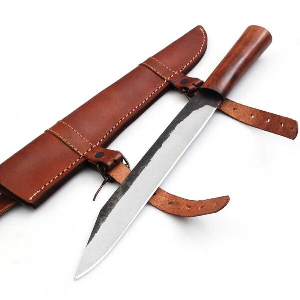 "Experience the perfect balance of tradition and innovation with our Handmade Premium Quality Stainless Seax Knife, designed for durability, precision, and timeless style."