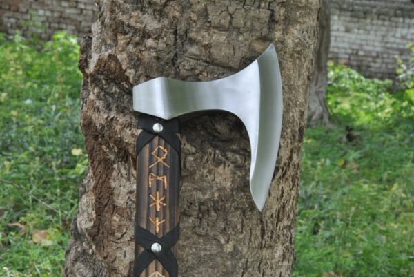 "Custom Handmade Viking Axe with Premium Quality: A Masterpiece of Power and Precision" - Image 2