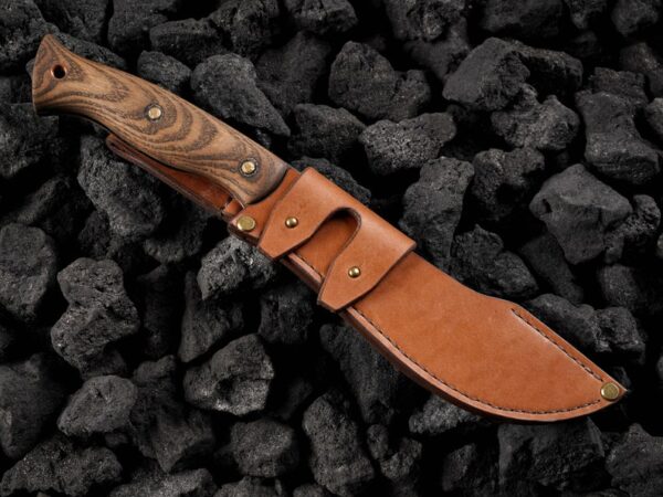 "Precision Crafted: Handmade Stainless Steel Hunting Knife for the Ultimate Outdoorsman" - Image 5