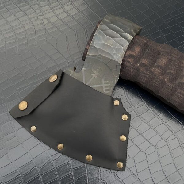 "Handmade Hand-forged Viking Axe: A Masterpiece of Traditional Craftsmanship and Strength" - Image 5