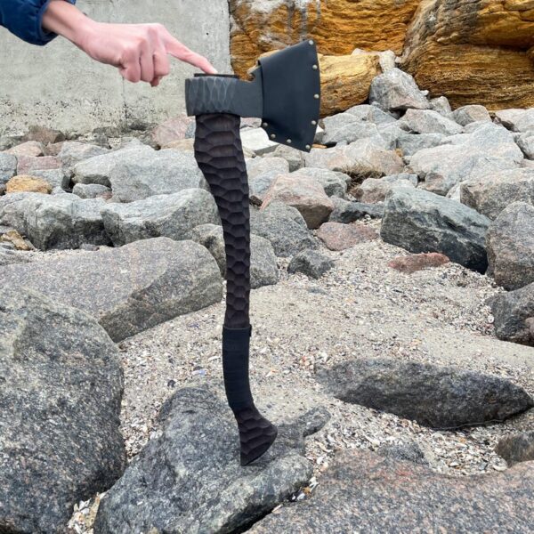 "Handmade Hand-forged Viking Axe: A Masterpiece of Traditional Craftsmanship and Strength" - Image 6
