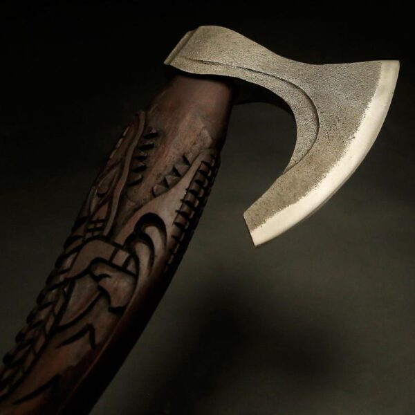 "Custom Handmade Viking Sword: A Unique Fusion of Tradition and Craftsmanship" - Image 9