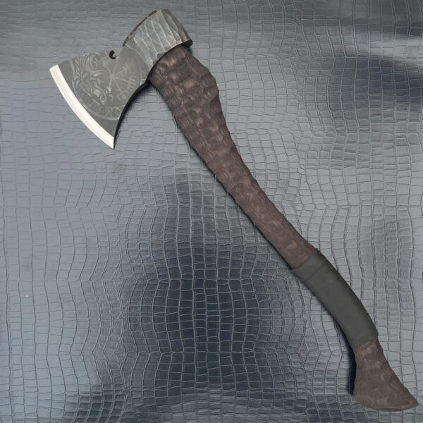 "Handmade Hand-forged Viking Axe: A Masterpiece of Traditional Craftsmanship and Strength" - Image 8