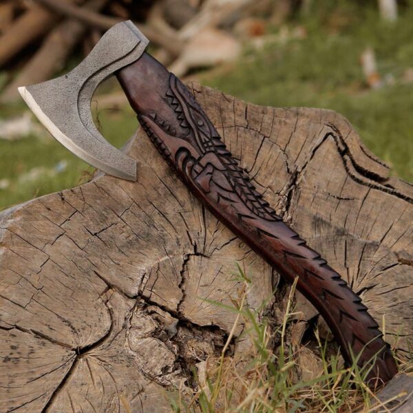 "Custom Handmade Viking Sword: A Unique Fusion of Tradition and Craftsmanship" - Image 7