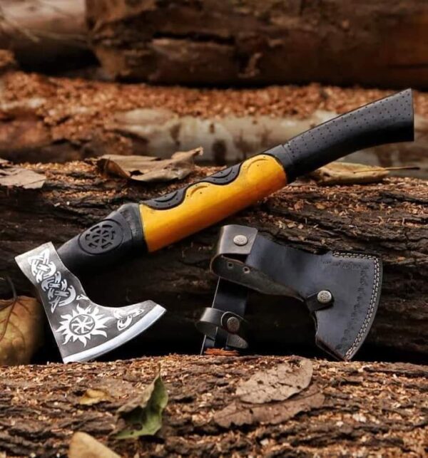 "Premium Craftsmanship: Custom Handmade Viking Axe for the True Warrior" - Image 4