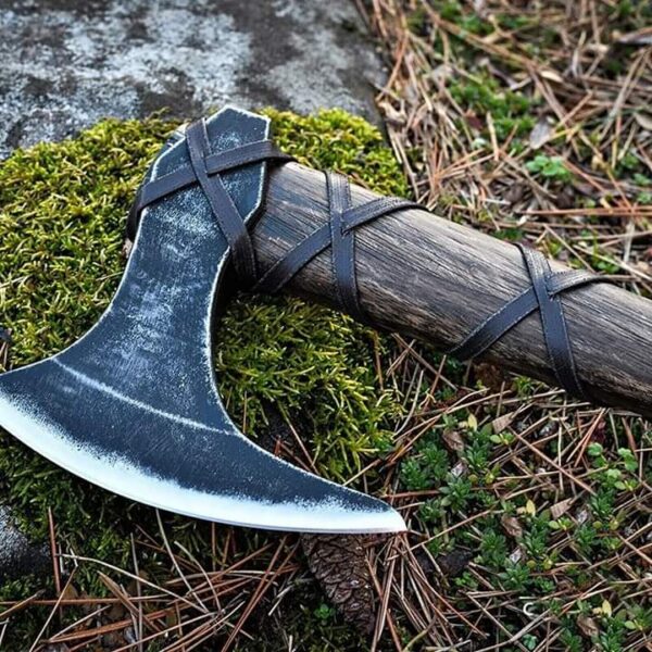 "Ragnar's Fury: Handmade Viking Axe Inspired by the Legendary Warrior" - Image 3