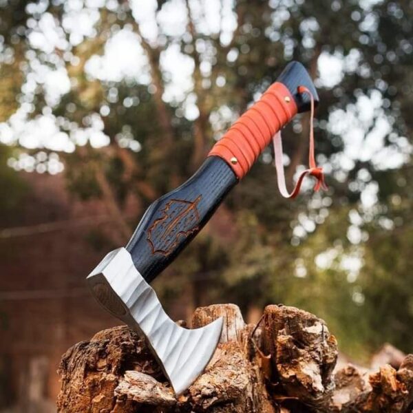 "Elite Craftsmanship: Custom Handmade Viking Axe in Premium Quality" - Image 2