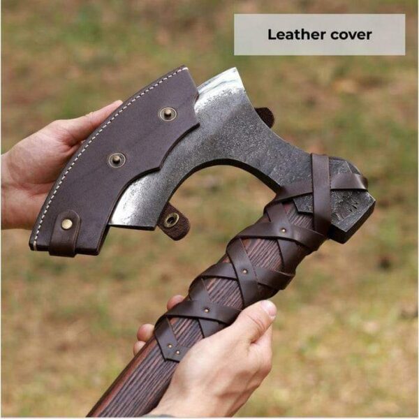 "Handmade Handforged Viking Axe: A Premium Quality Symbol of Craftsmanship and Power" - Image 4