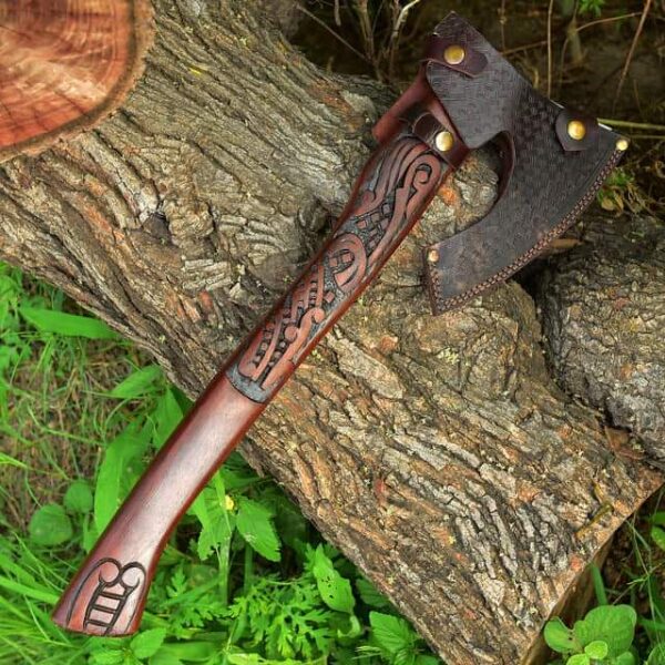 "Handcrafted Custom Viking Axe: A Bold Symbol of Norse Power and Precision" - Image 2