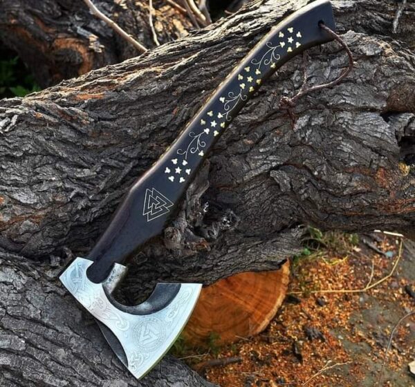 "Crafting Legends: The Custom Handmade Viking Axe in Premium Quality for Power, Precision, and Performance" - Image 4