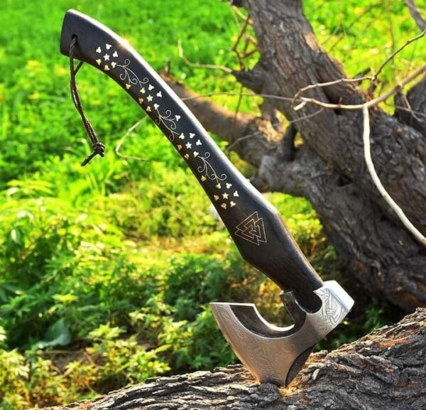 "Crafting Legends: The Custom Handmade Viking Axe in Premium Quality for Power, Precision, and Performance" - Image 5