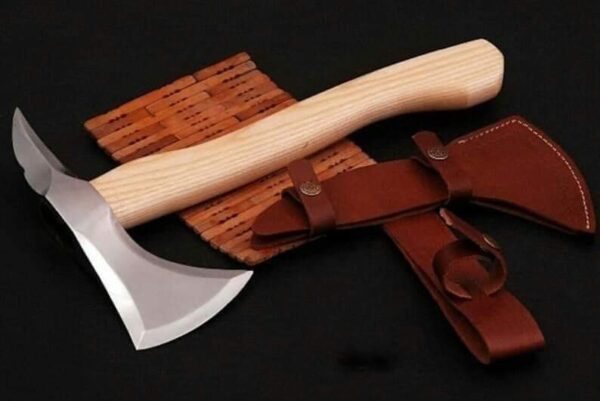"Handmade Steel Axe: Precision-Crafted for Strength and Durability" - Image 3