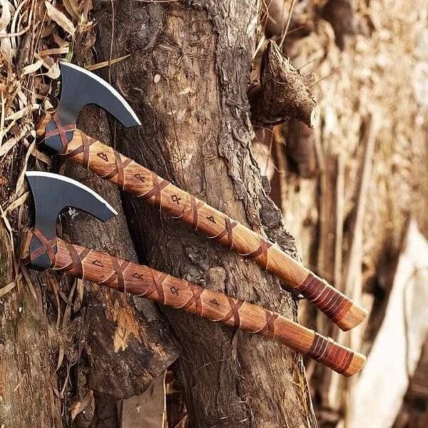 "Handmade Viking Axe: A Premium Quality Masterpiece of Strength and Craftsmanship" - Image 4