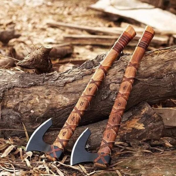 "Handmade Viking Axe: A Premium Quality Masterpiece of Strength and Craftsmanship" - Image 2