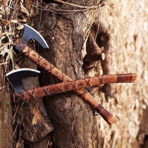"Handmade Viking Axe: A Premium Quality Masterpiece of Strength and Craftsmanship" - Image 5