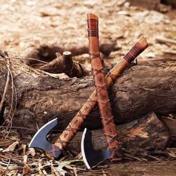 "Handmade Viking Axe: A Premium Quality Masterpiece of Strength and Craftsmanship" - Image 3
