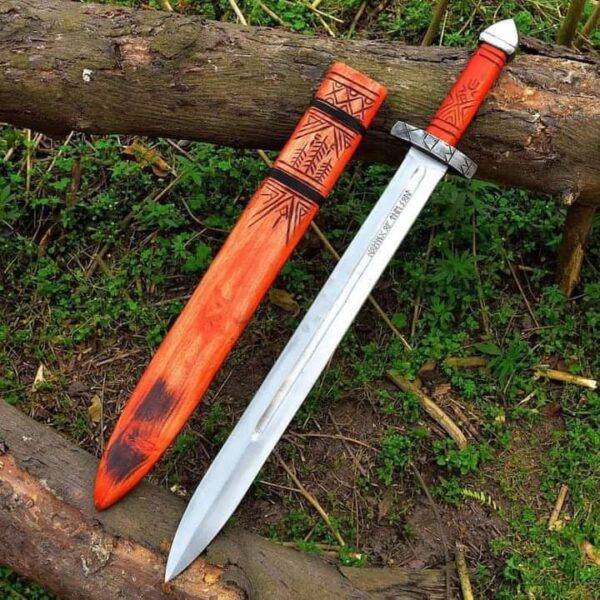 "Legendary Steel: The Custom Handmade Viking Sword in Premium Quality for Unrivaled Strength, Precision, and Timeless Craftsmanship"