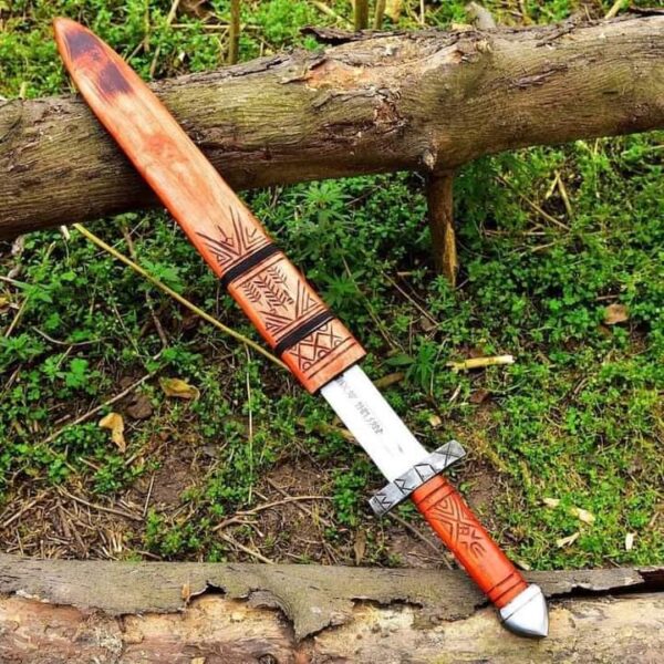 "Legendary Steel: The Custom Handmade Viking Sword in Premium Quality for Unrivaled Strength, Precision, and Timeless Craftsmanship" - Image 3
