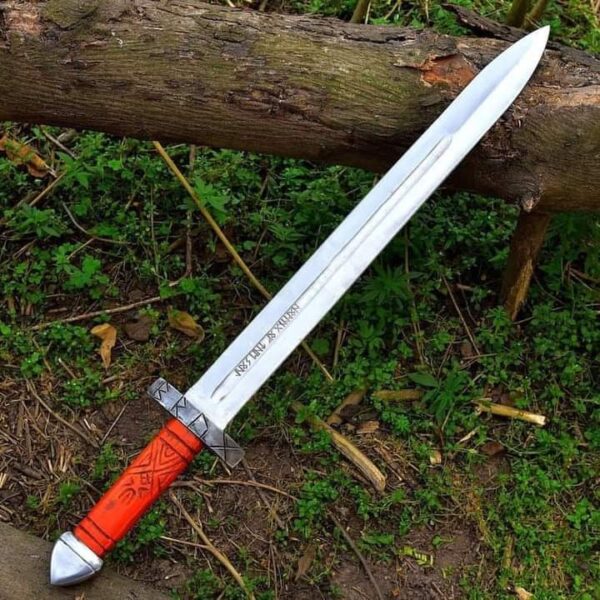 "Legendary Steel: The Custom Handmade Viking Sword in Premium Quality for Unrivaled Strength, Precision, and Timeless Craftsmanship" - Image 6