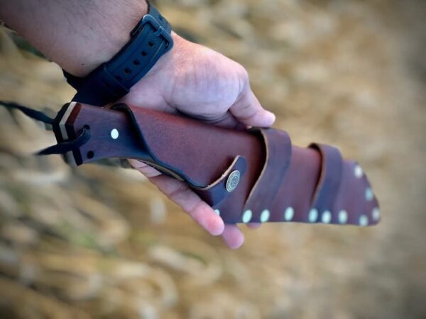 "Mastering the Blade: The Timeless Craft of Handmade Stainless Steel Seax Knives, Fusing Tradition with Durability and Precision." - Image 3