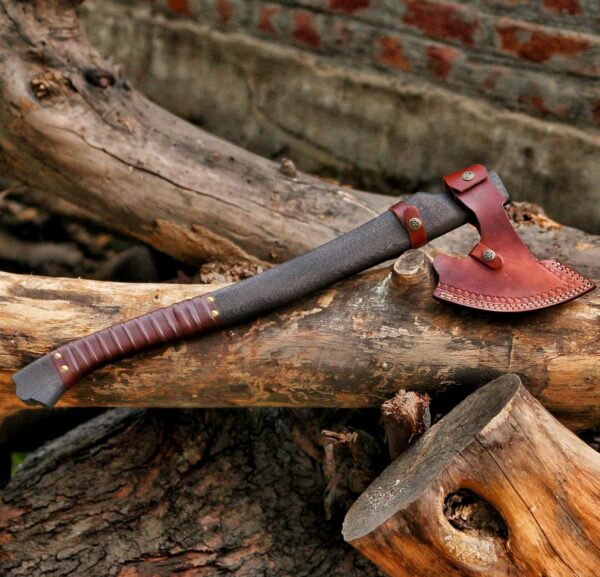 "Superior Craftsmanship: The Custom Handmade Axe in Premium Quality for Unmatched Strength, Precision, and Enduring Performance" - Image 5
