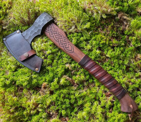 "Custom Handmade Forge Viking Axe: A Unique Blend of Tradition, Craftsmanship, and Durability" - Image 2