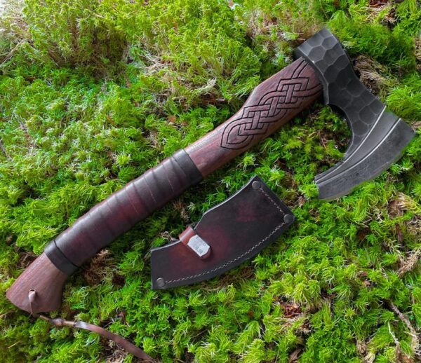 "Custom Handmade Forge Viking Axe: A Unique Blend of Tradition, Craftsmanship, and Durability" - Image 4