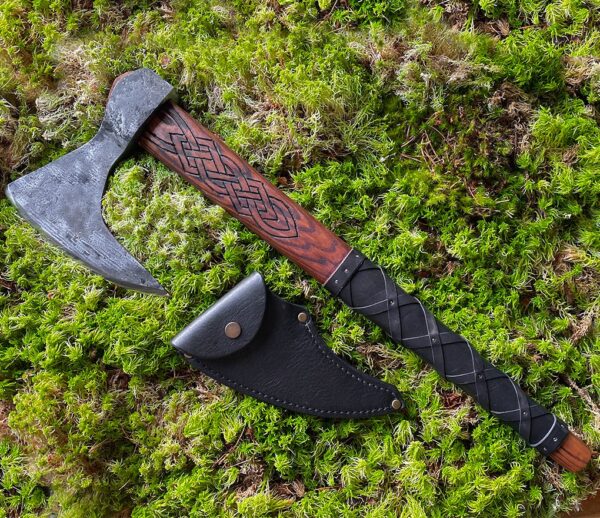"Premium Quality Handmade Handforged Viking Axe: Masterfully Crafted for Durability and Precision"