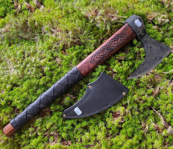 "Premium Quality Handmade Handforged Viking Axe: Masterfully Crafted for Durability and Precision" - Image 5