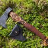 "Premium Quality Custom Handmade Handforged Viking Axe: A Masterpiece of Craftsmanship and Durability"