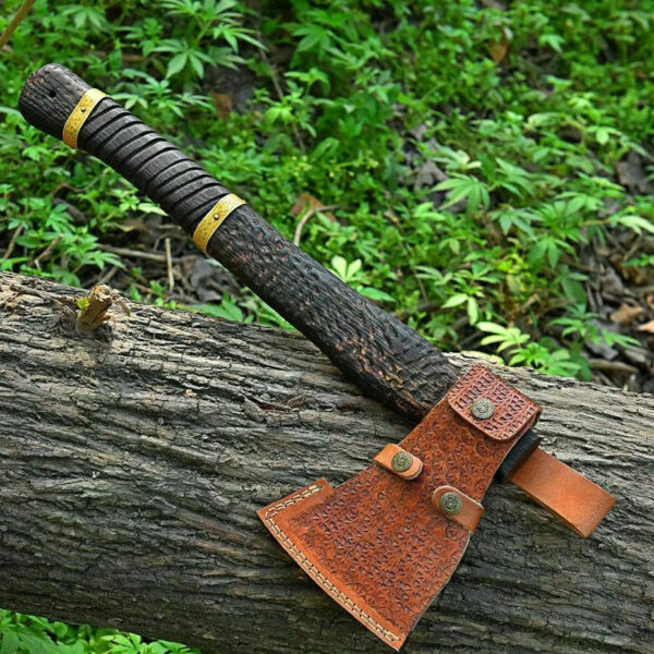 "Handmade Hand-forged Axe – Perfect for Camping and Wood Splitting" - Image 6