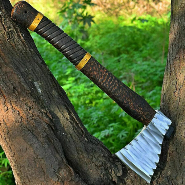 "Handmade Hand-forged Axe – Perfect for Camping and Wood Splitting" - Image 3