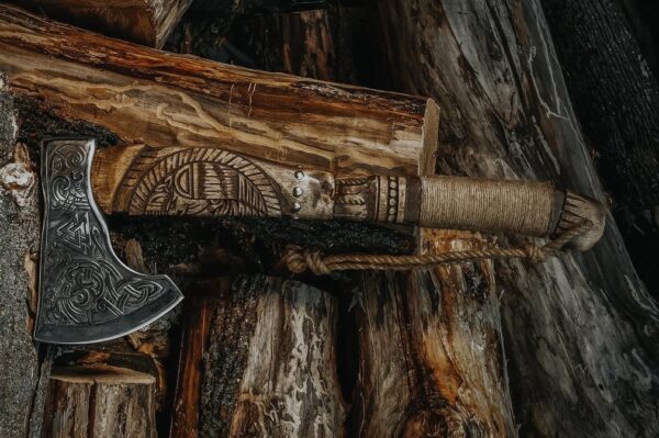 "Viking Legacy Revived: The Custom Handmade Viking Axe in Premium Quality for Ultimate Strength, Precision, and Timeless Craftsmanship" - Image 3