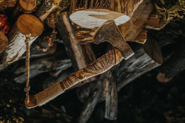 "Viking Legacy Revived: The Custom Handmade Viking Axe in Premium Quality for Ultimate Strength, Precision, and Timeless Craftsmanship" - Image 4