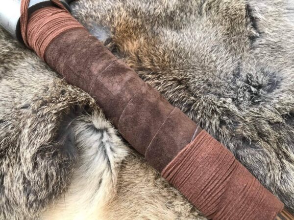 "Custom Handmade Forge Viking Axe: Expertly Crafted with a Sturdy Ash Wood Handle and Hand-Forged Carbon Steel Head for Ultimate Strength, Durability, and Authentic Viking Craftsmanship" - Image 8