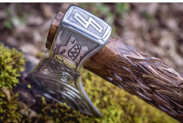 "Reviving the Viking Spirit: The Custom Handmade Viking Axe in Premium Quality for Exceptional Strength, Precision, and Heritage" - Image 2
