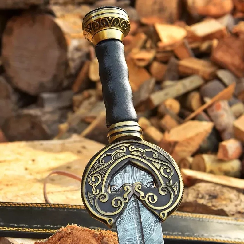 "Lord of the Rings King Théoden's Herugrim Sword – Exquisite Replica of the Iconic Weapon of Rohan" - Image 3